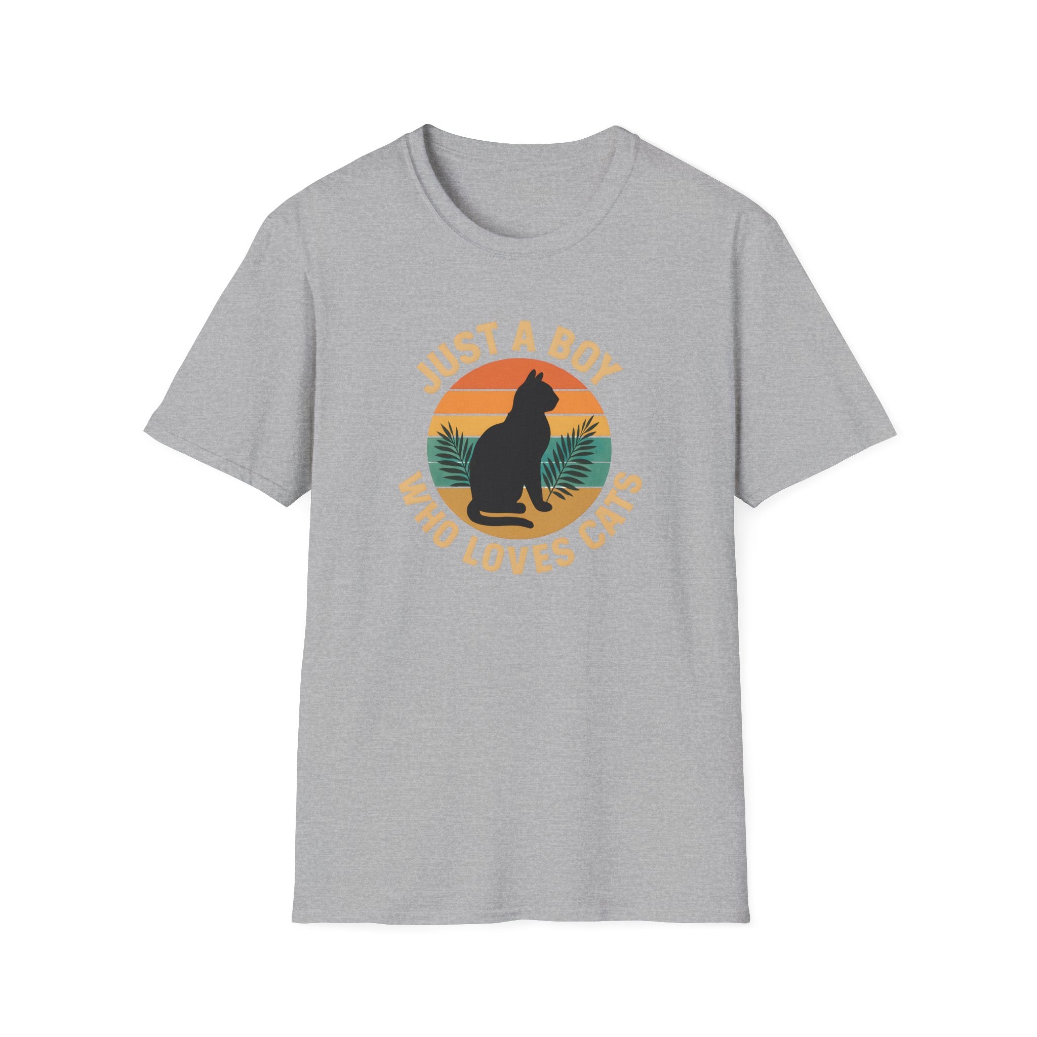 Boy Who Loves Cats T-Shirt