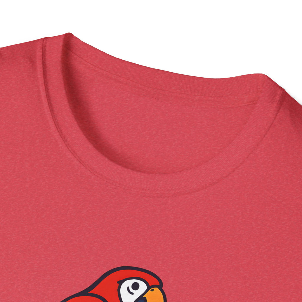 Parrot on Heart T-Shirt