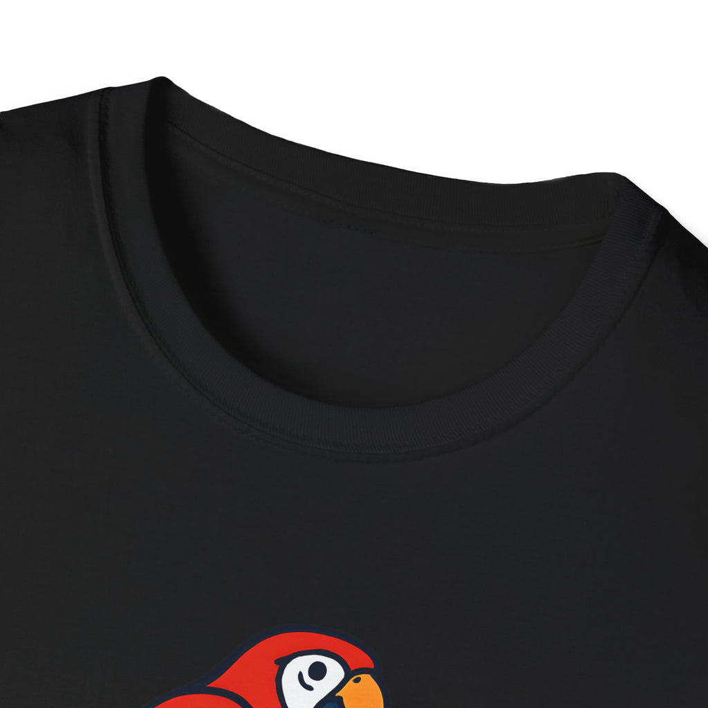 Parrot on Heart T-Shirt
