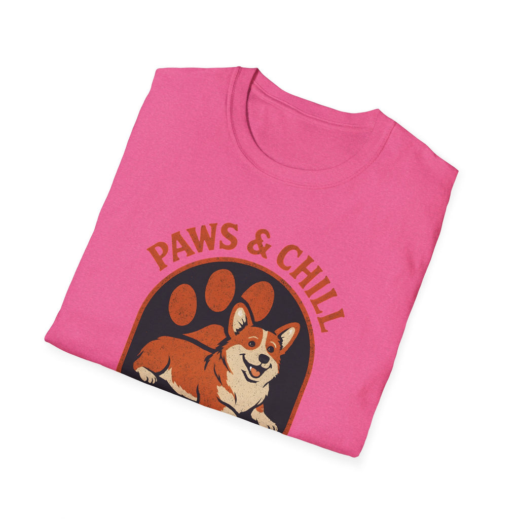 Corgi Paw Print T-Shirt