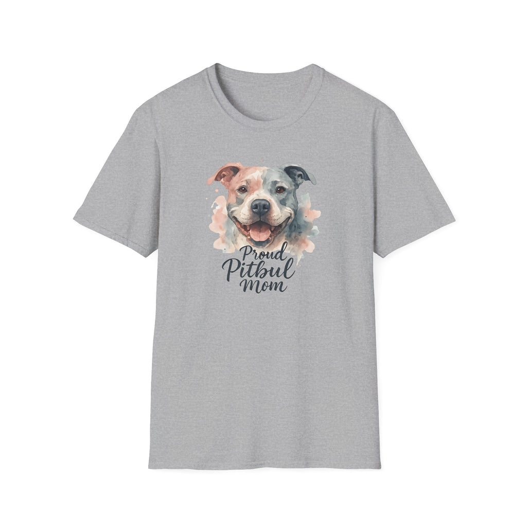 Proud Pitbull Mom T-Shirt