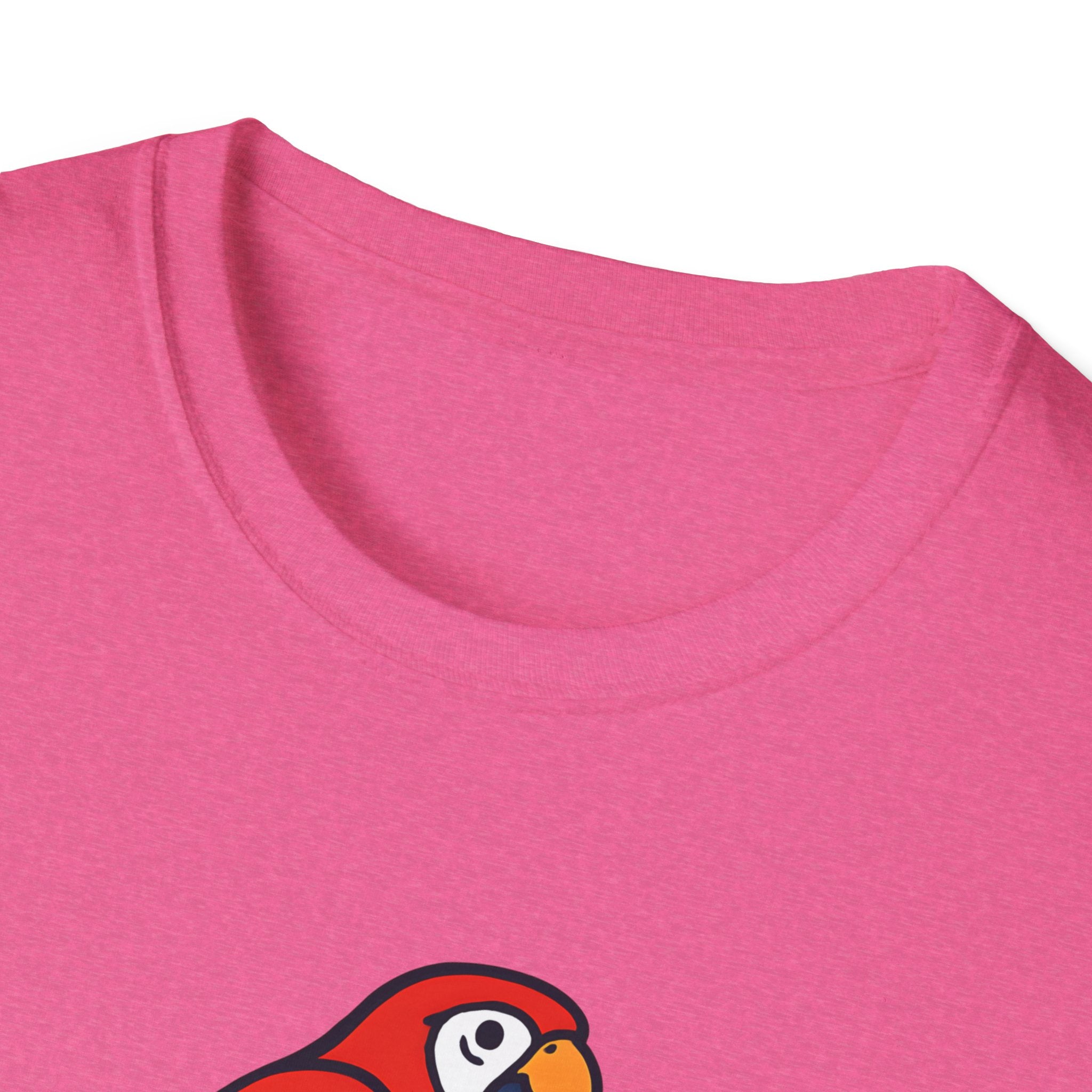 Parrot on Heart T-Shirt