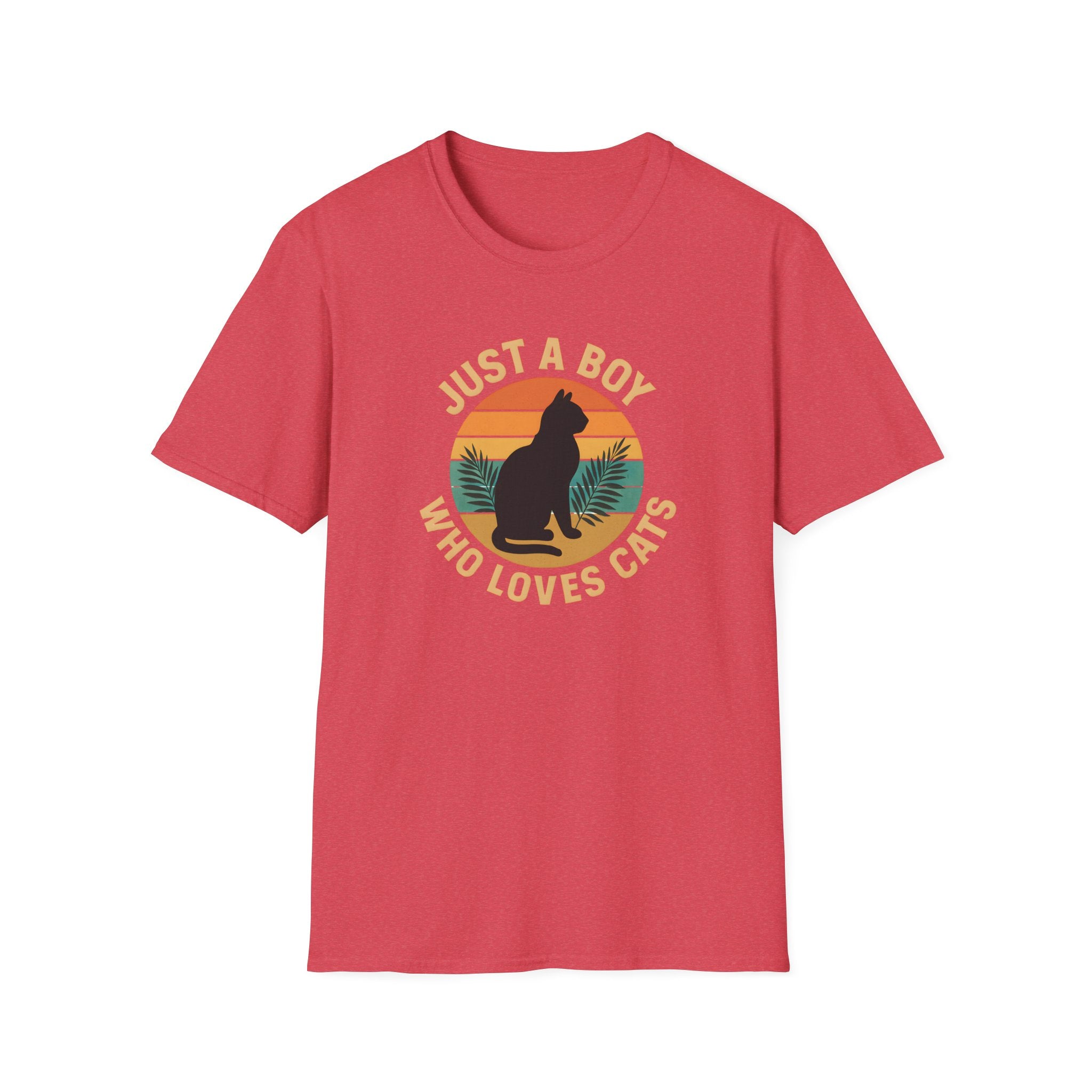 Boy Who Loves Cats T-Shirt