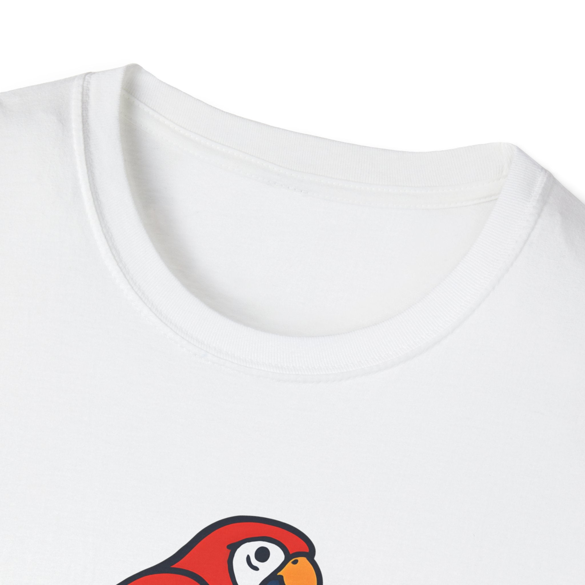 Parrot on Heart T-Shirt